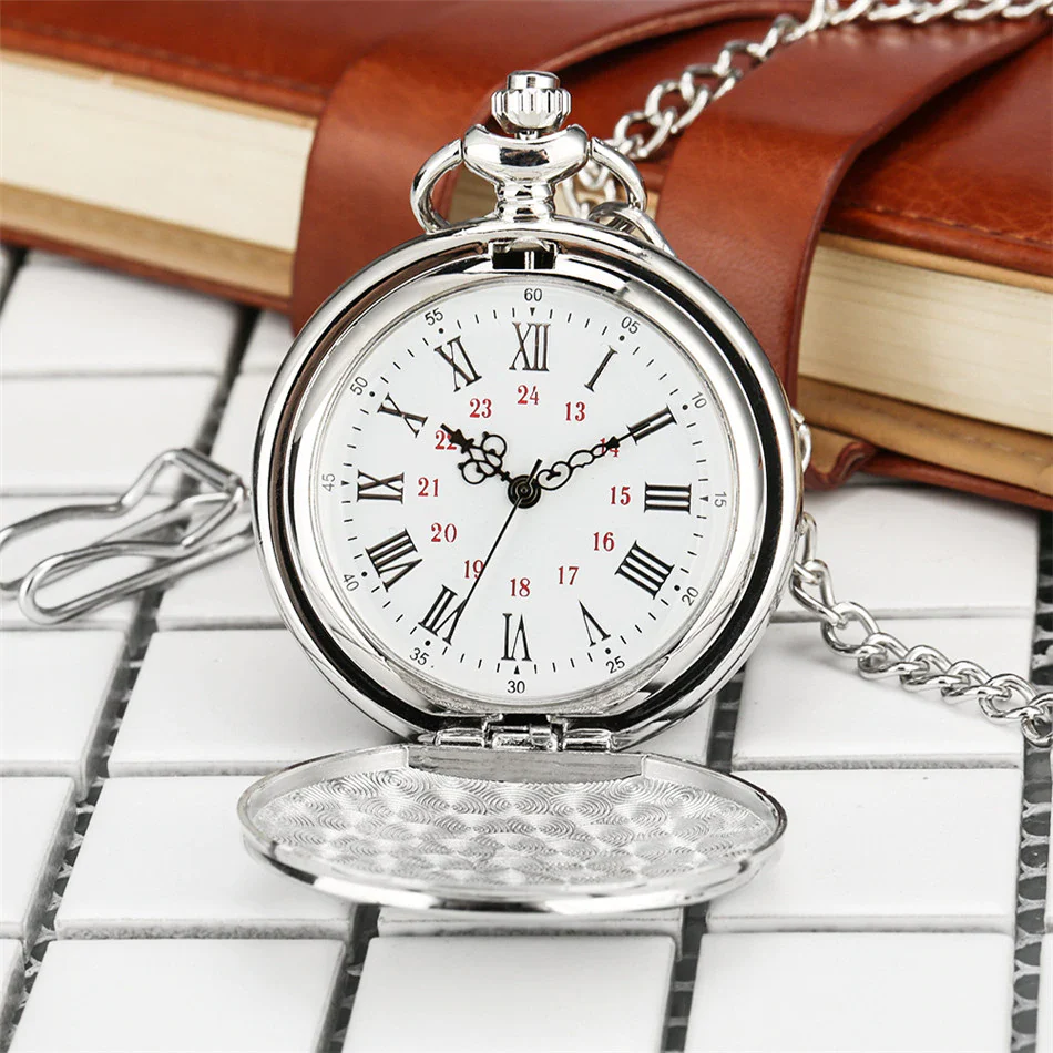 To My Daughter Silver Pocket Watch